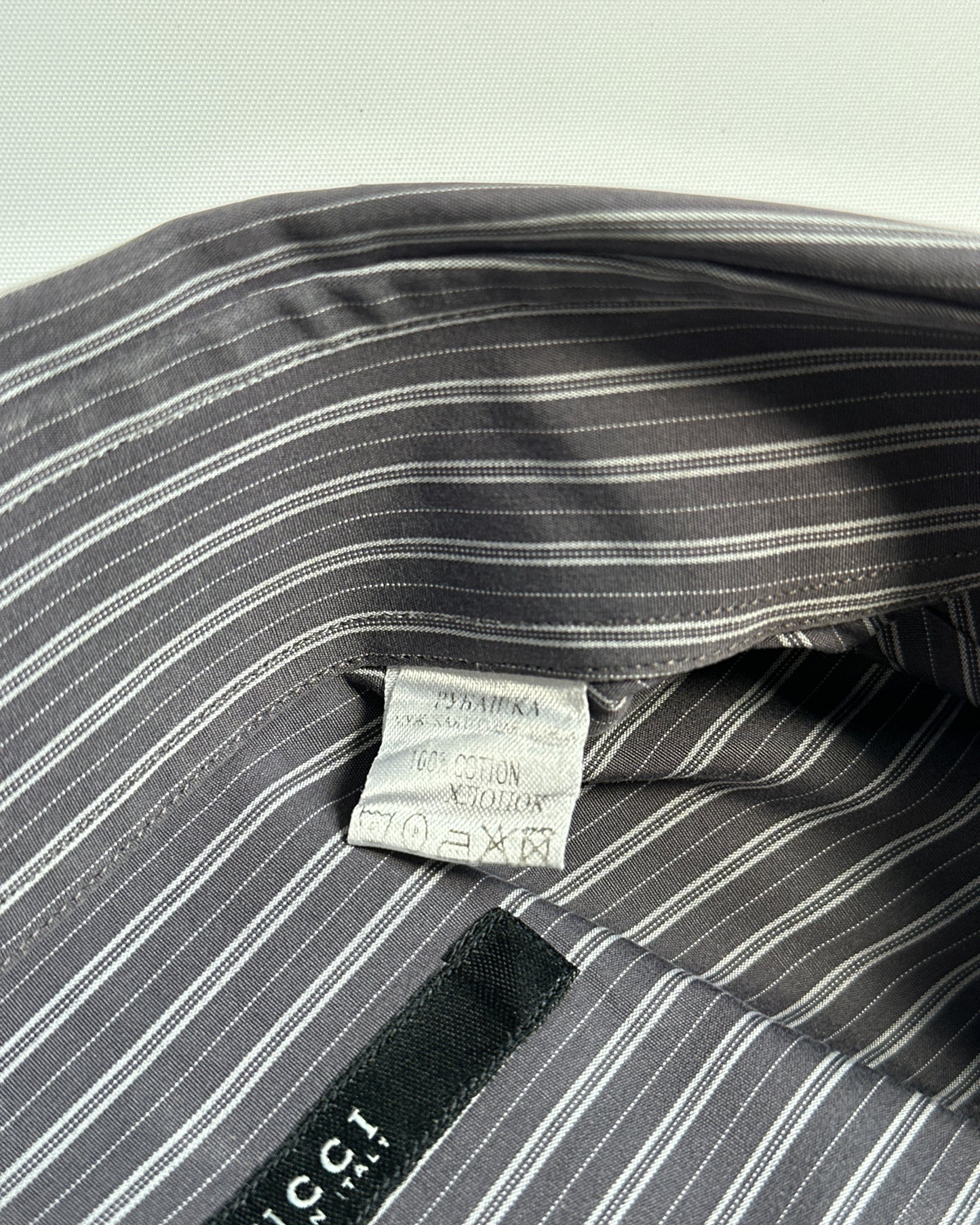 Gucci by Tom Ford Striped Button Up Shirt