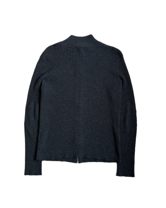 Dries Van Noten Merino Wool Full Zip Sweater