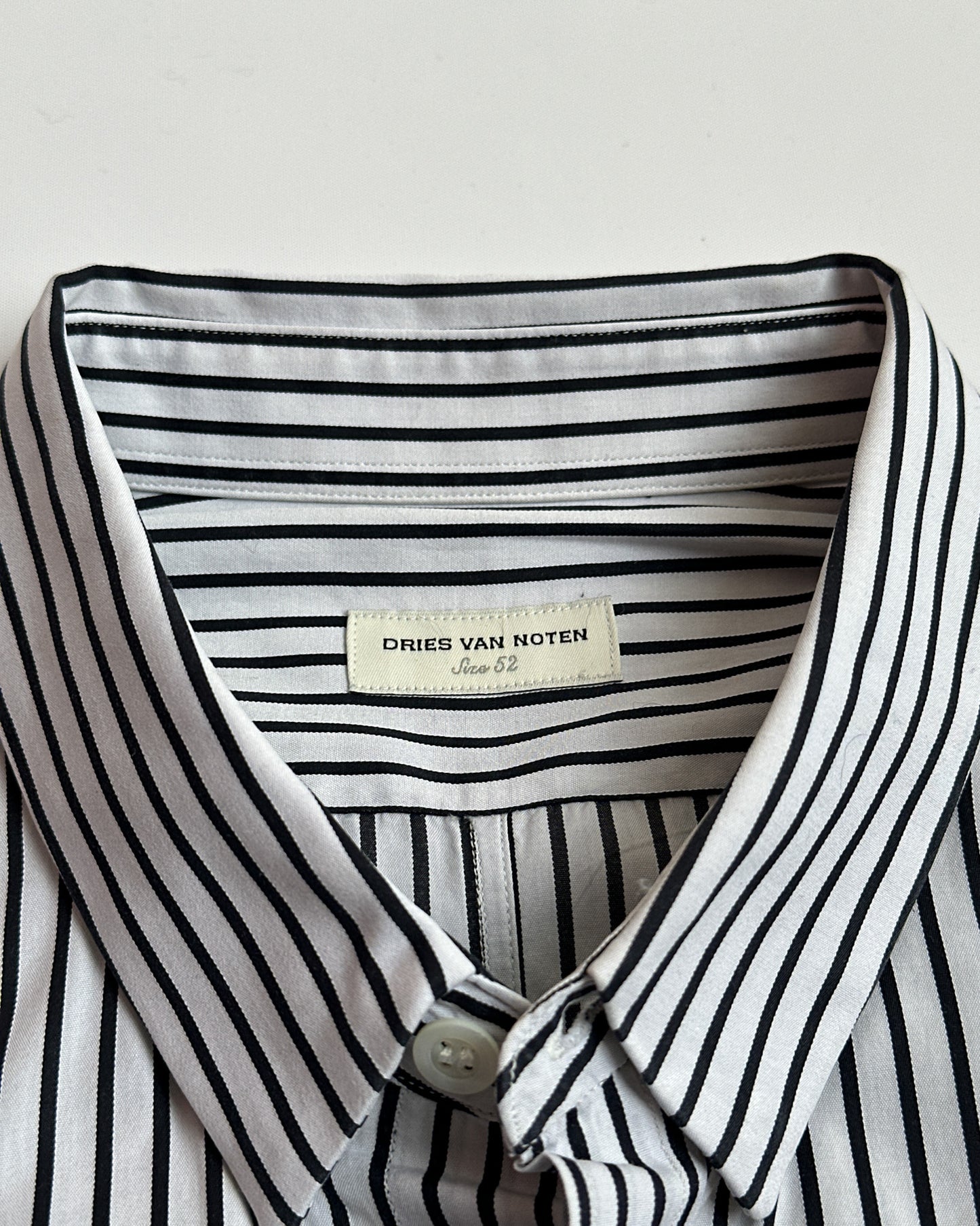 Dries Van Noten Striped Button Up Shirt