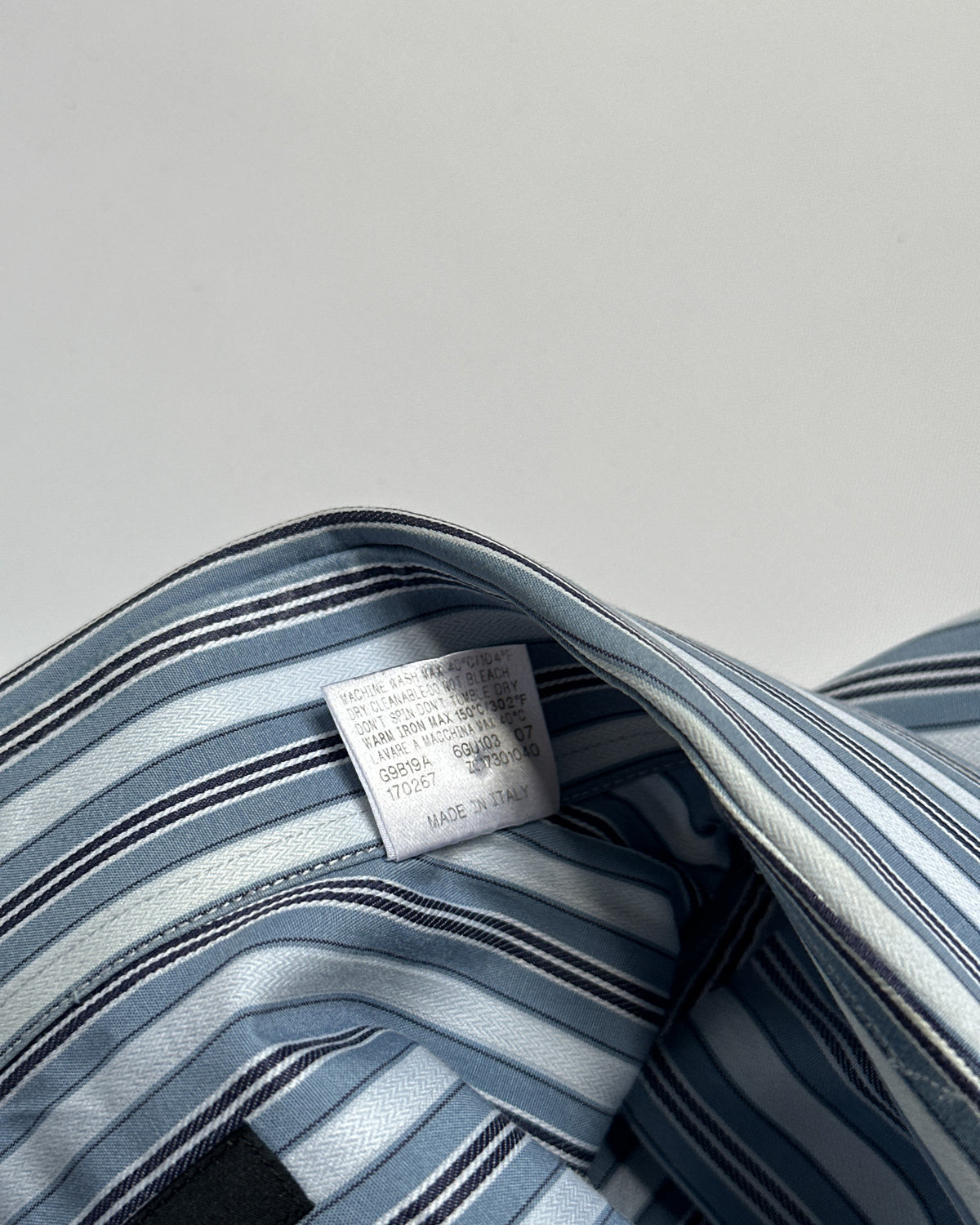 Gucci by Tom Ford Striped Button Up Shirt