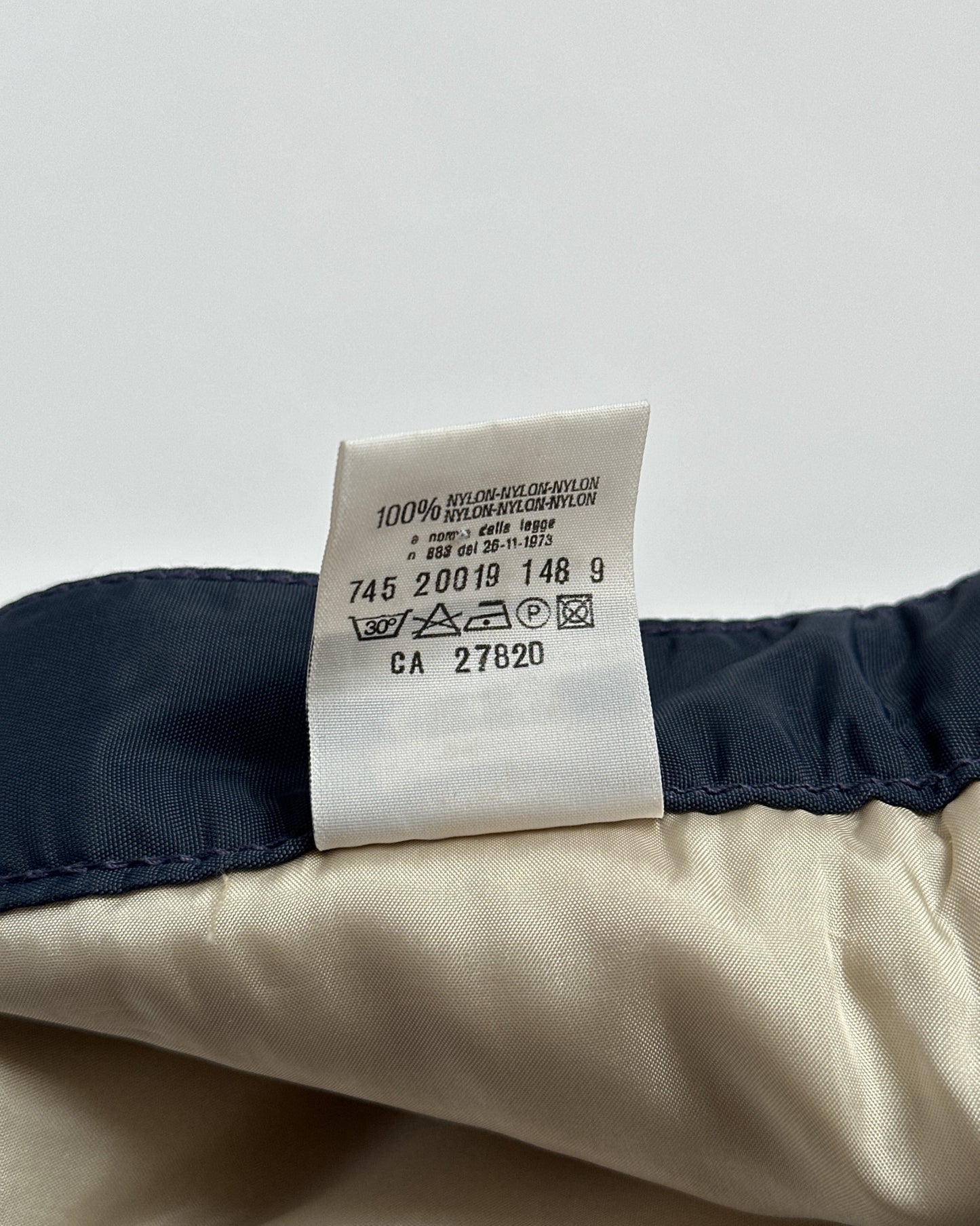 Helmut Lang 1997 Padded Nylon Pants
