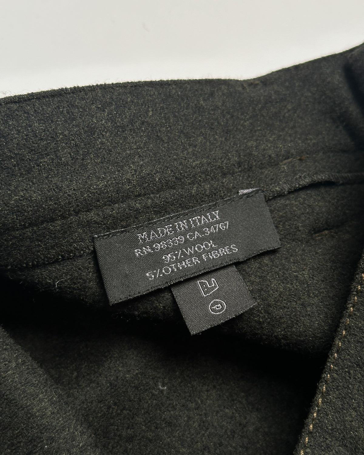 Vintage Prada Wool 5 Pocket Pants