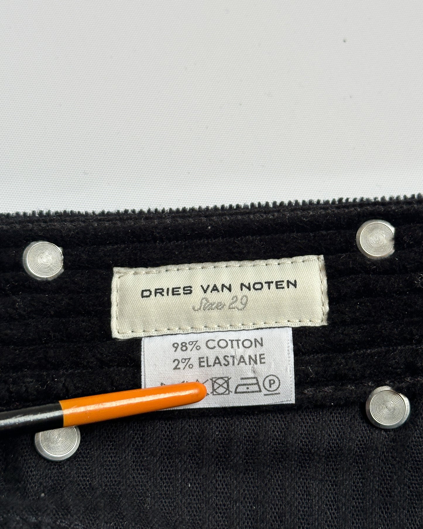 Dries Van Noten Wide Wale Corduroy Trousers