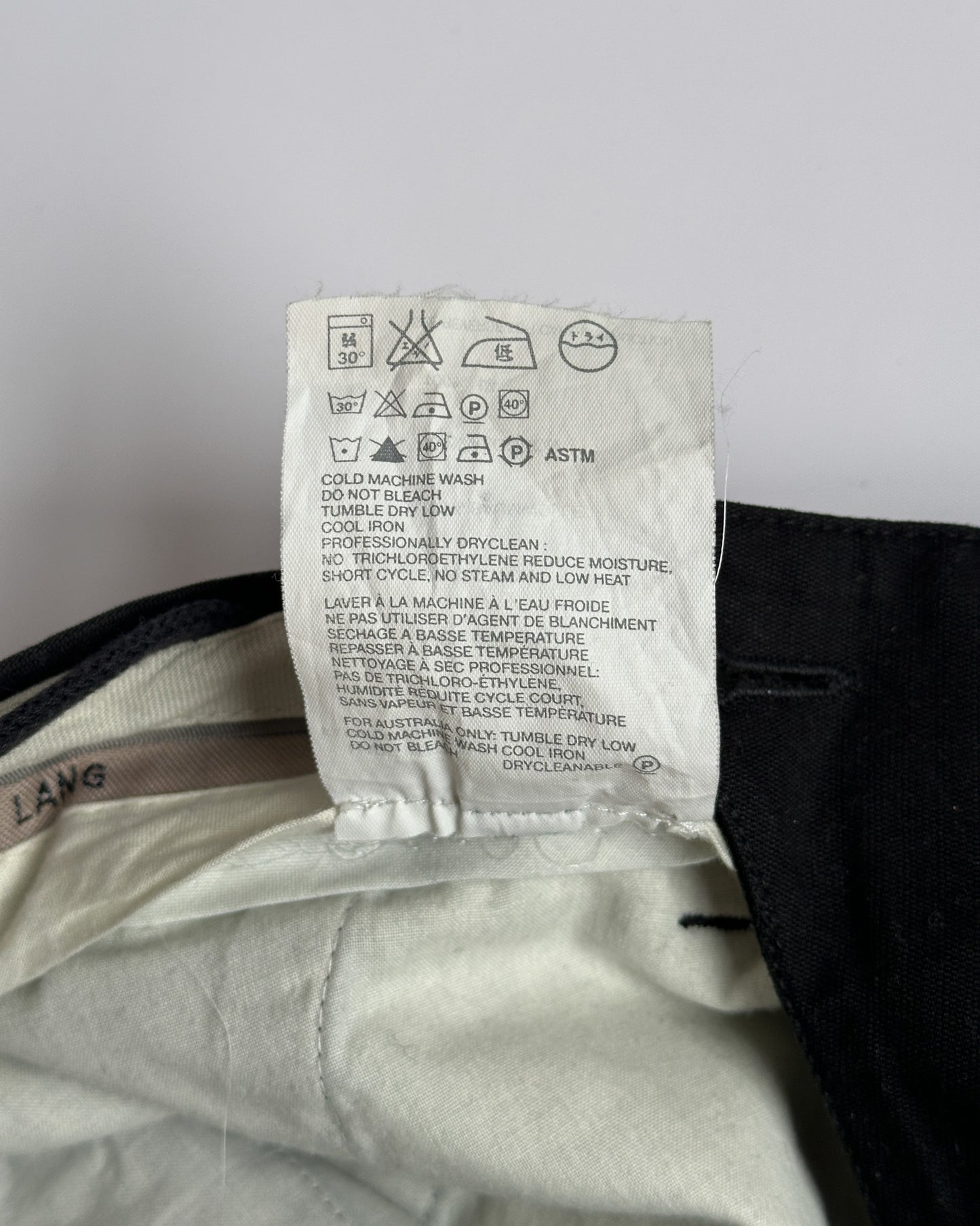 Helmut Lang 2000s Work Pants