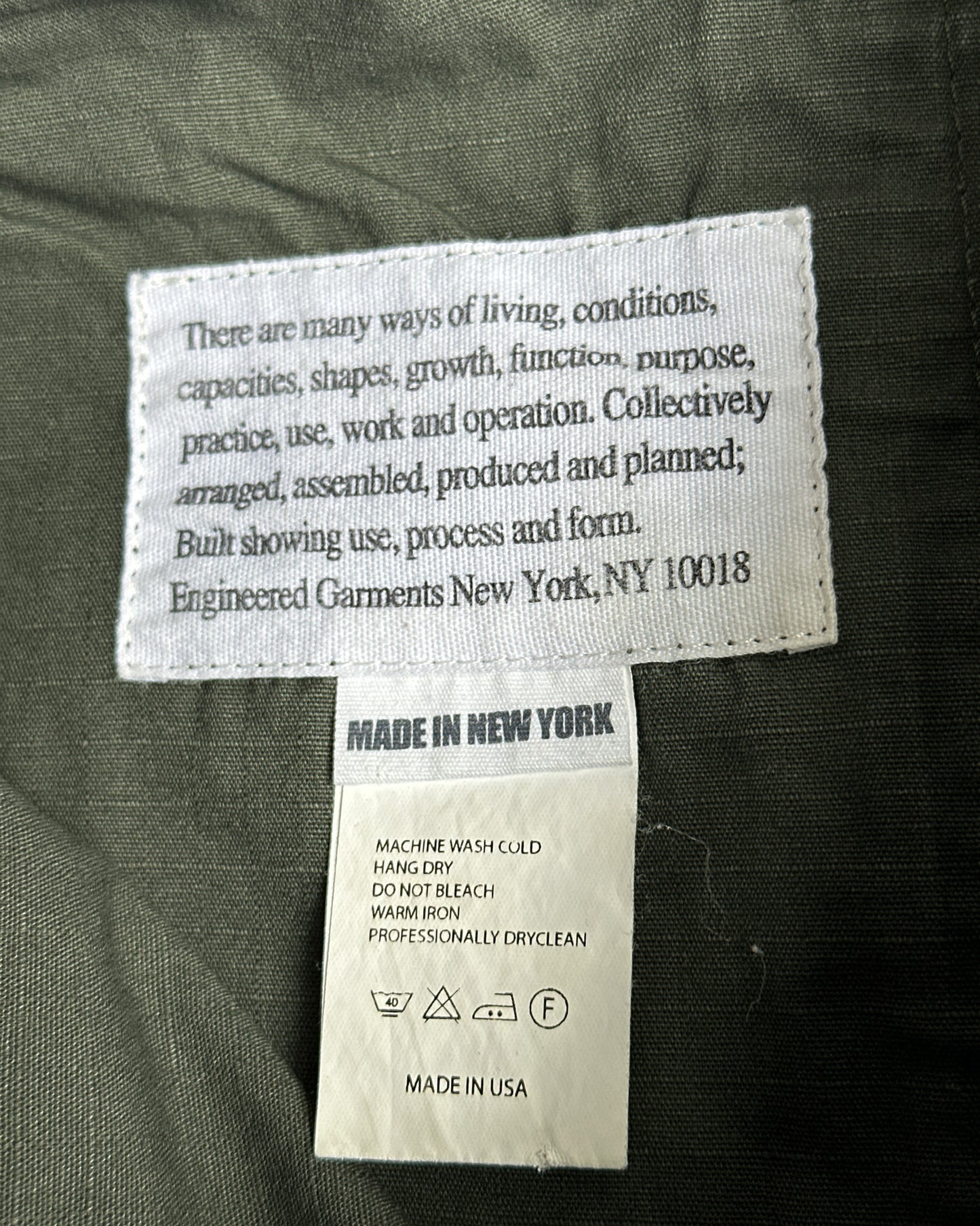 Engineered Garments Cargo Shorts