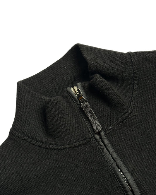 Prada Wool Full Zip Sweater