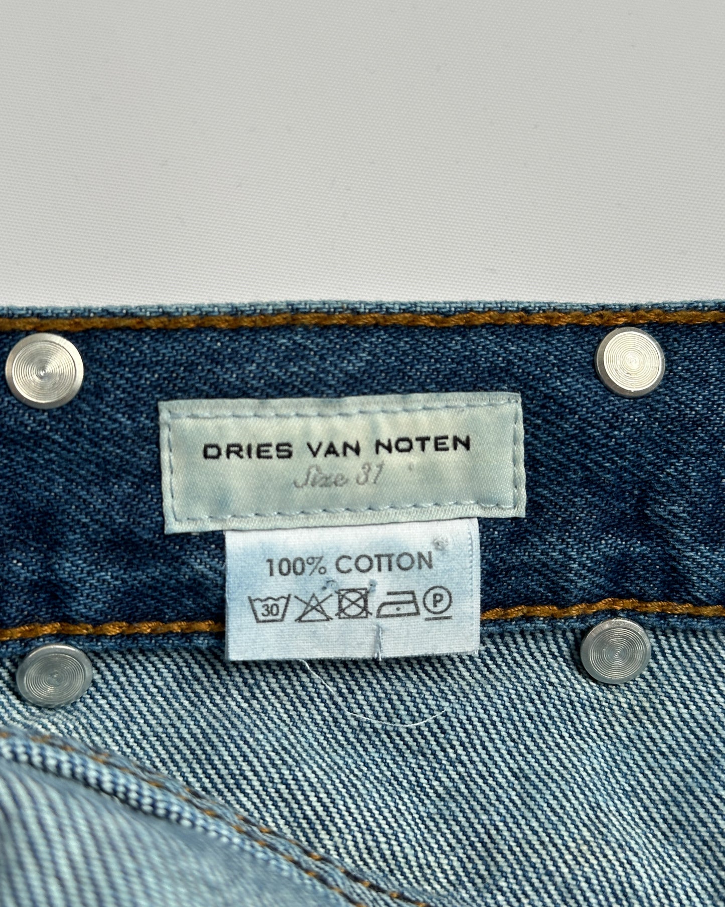 Dries Van Noten Straight Jeans