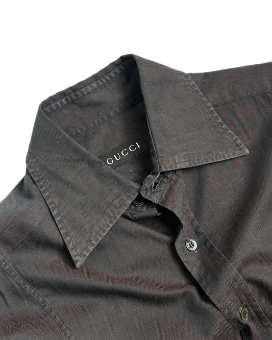 Gucci by Tom Ford 1990s Button Up Shirt