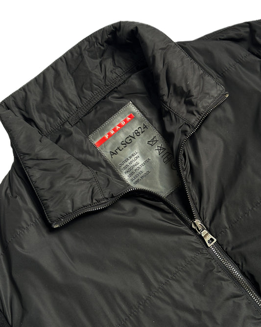 Prada Drivers Knit Zip Jacket