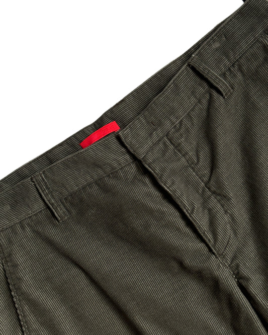 Prada Sport Bootcut Corduroy Pants