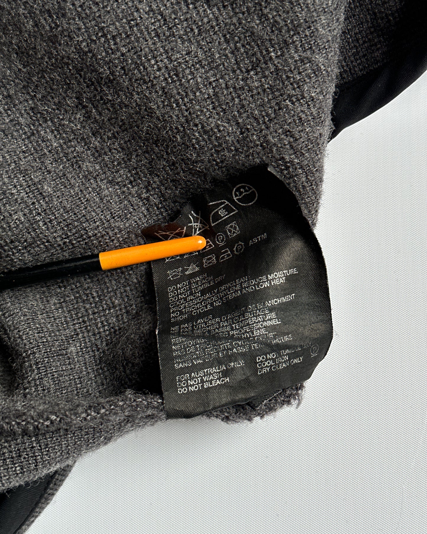 Prada Sport Wool Zip Hoodie