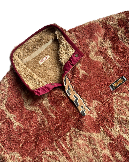Kapital Java Kasuri Fleece Pullover