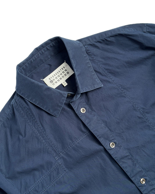 Maison Margiela Abstract Paneled Button Up Shirt