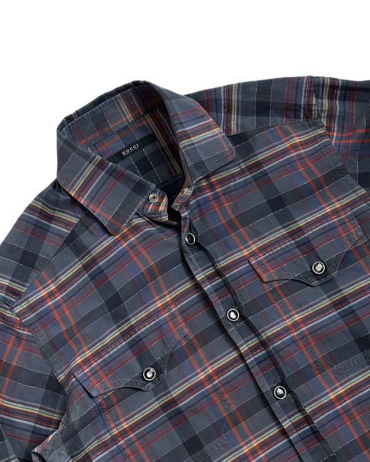 Gucci by Tom Ford Snap Western Shirt