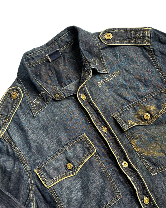 Jean Paul Gaultier Sailor Denim Shirt