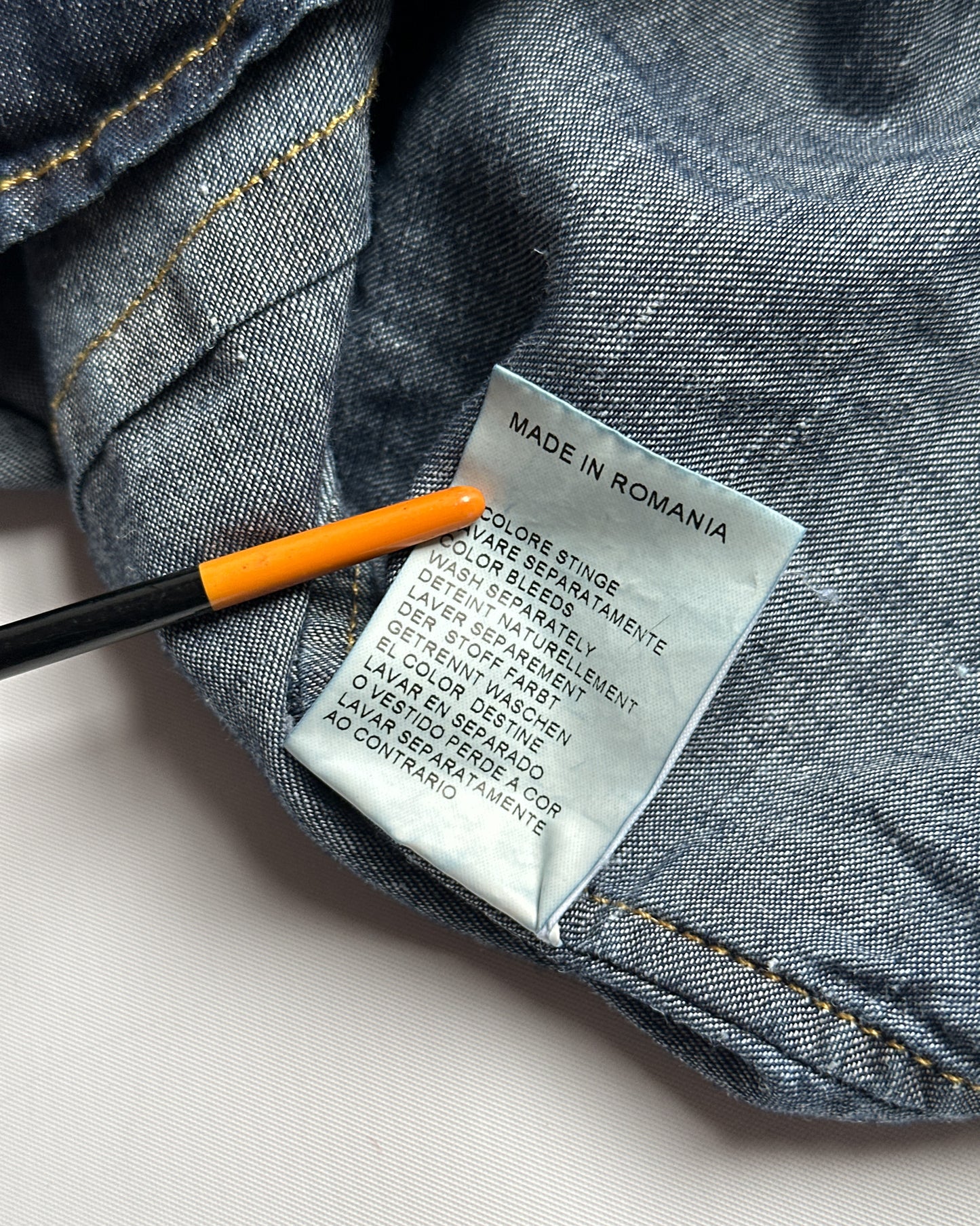 Jean Paul Gaultier Sailor Denim Shirt