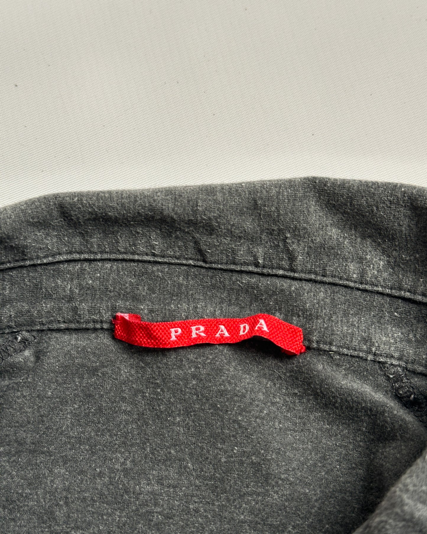 Prada Sport Quarter Zip Polo