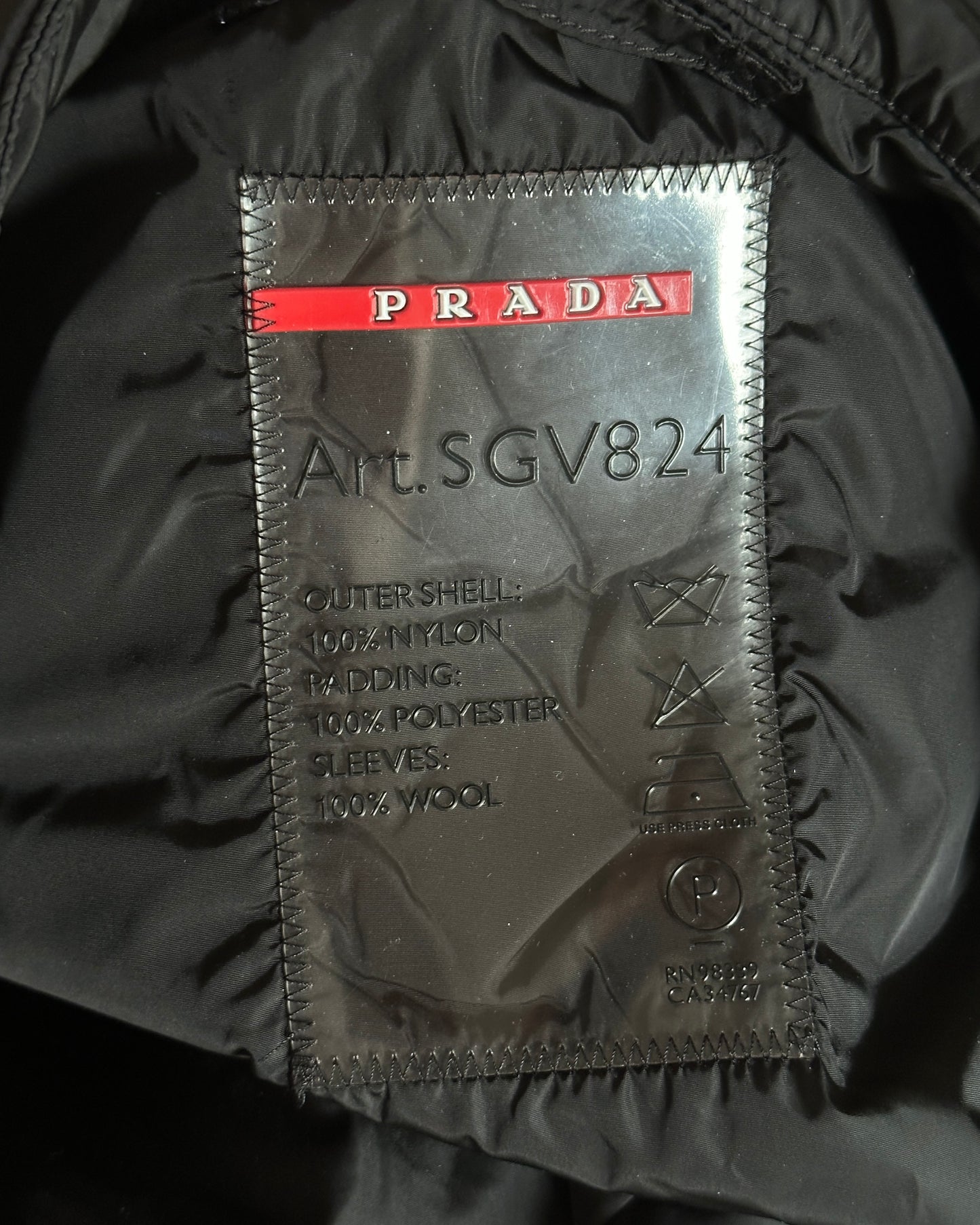 Prada Sport 2006 Drivers Knit Zip Jacket