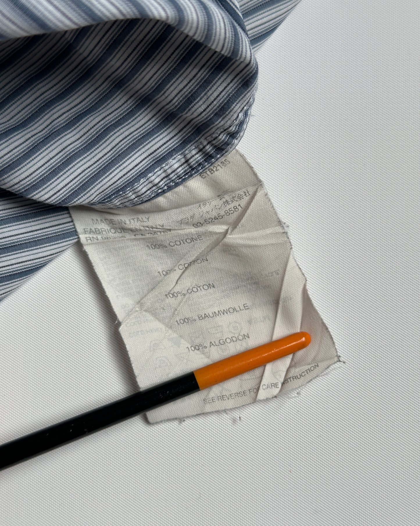 Prada Striped Button Up Shirt