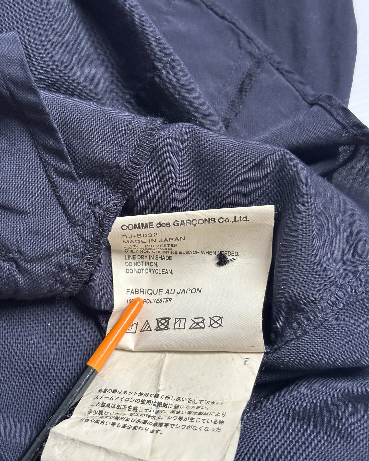 Comme des Garcons Homme Deux Panel Stitch Button Up Shirt