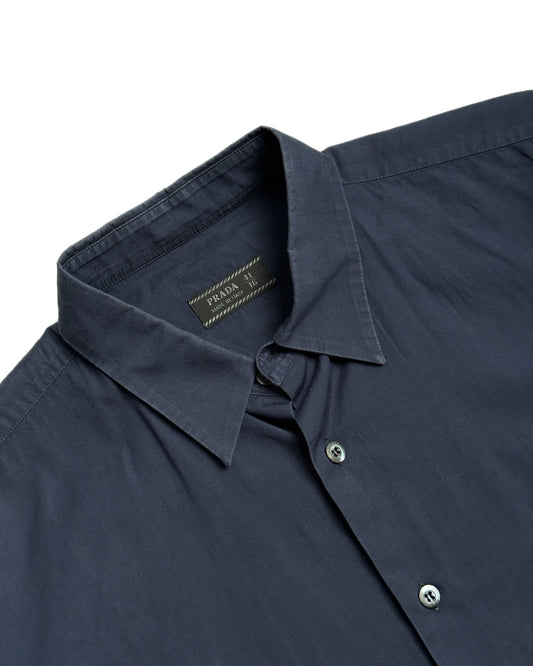 Prada Short Sleeve Button Up Shirt