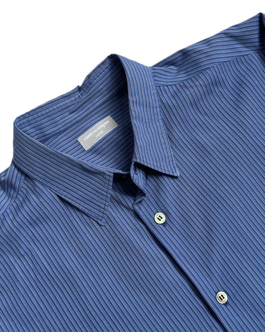 Comme des Garcons Homme Striped Oversized Button Up Shirt