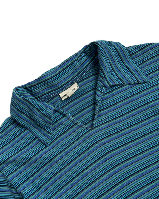 Vintage Dries Van Noten Striped Polo