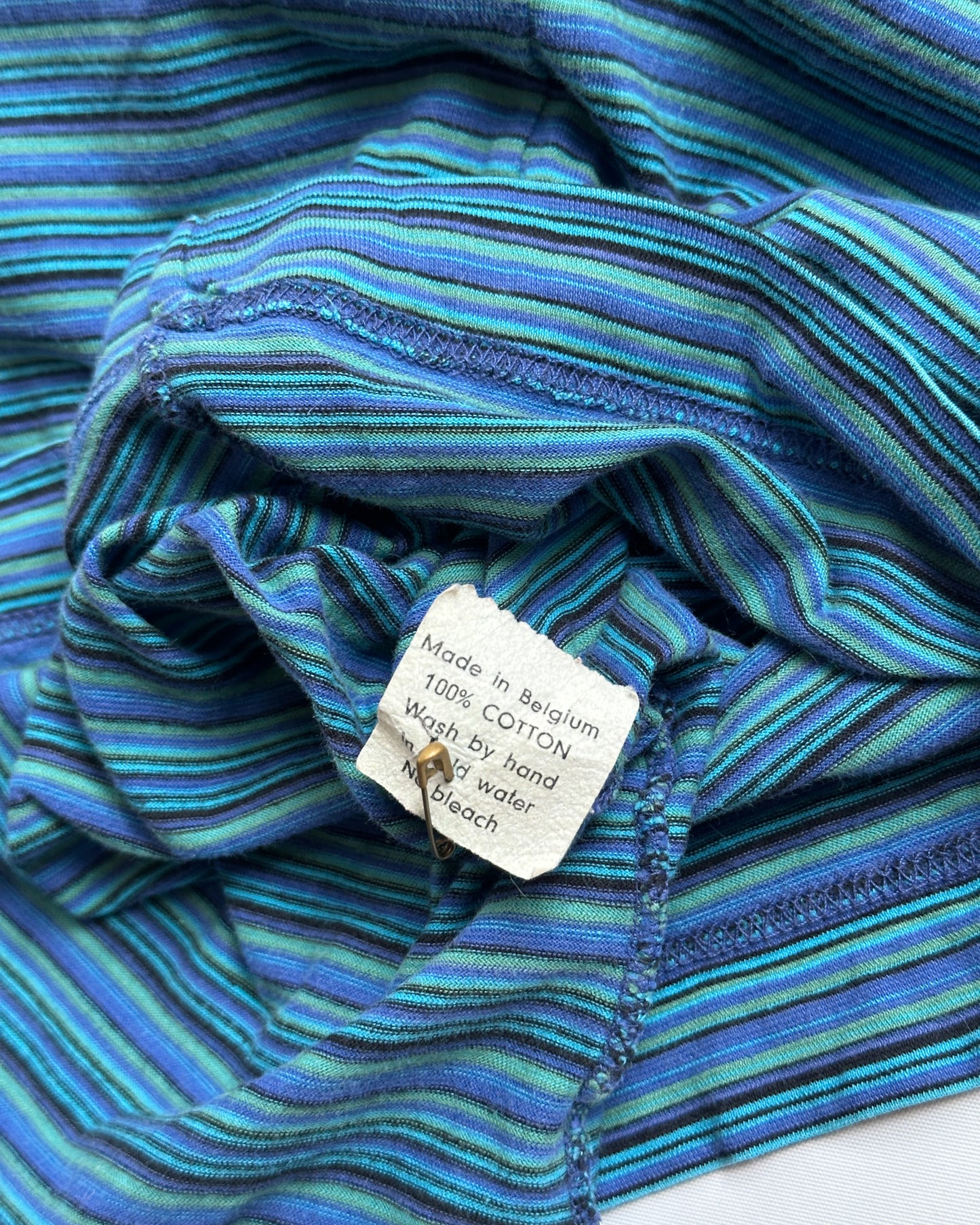 Vintage Dries Van Noten Striped Polo