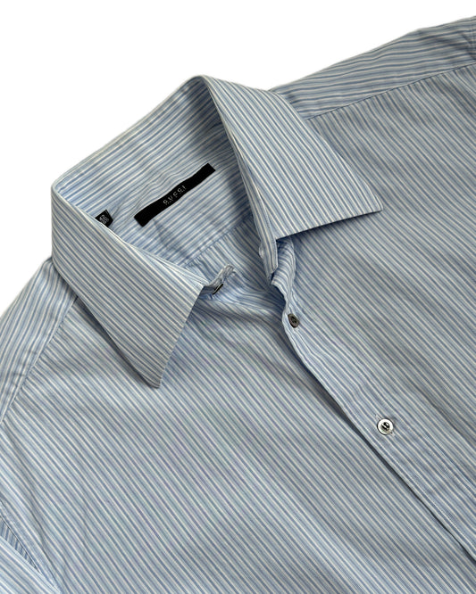 Gucci by Tom Ford Striped Button Up Shirt