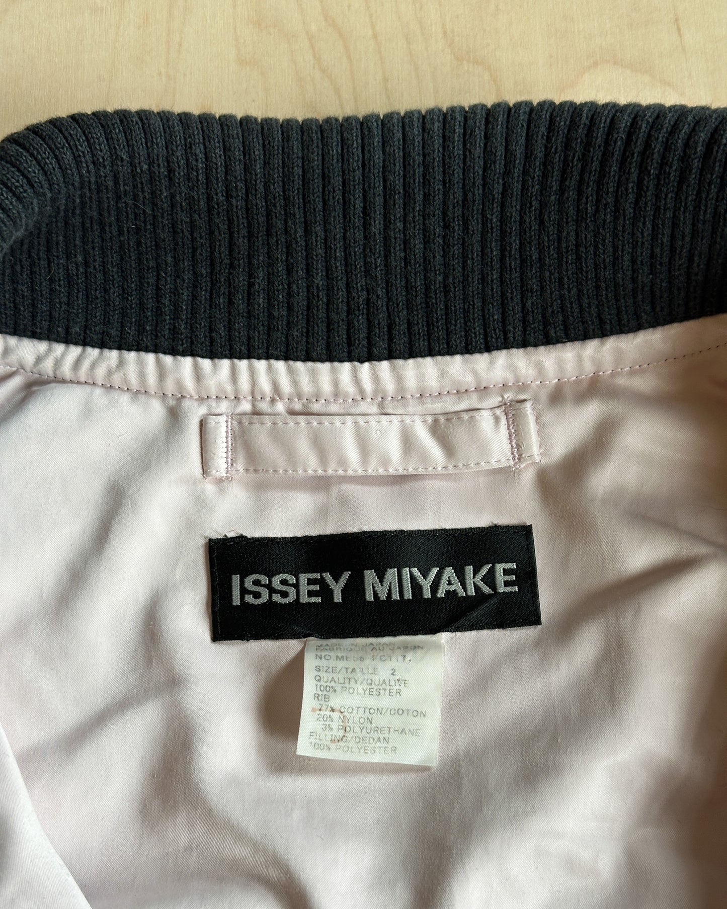 Issey Miyake Reversible Floral Bomber