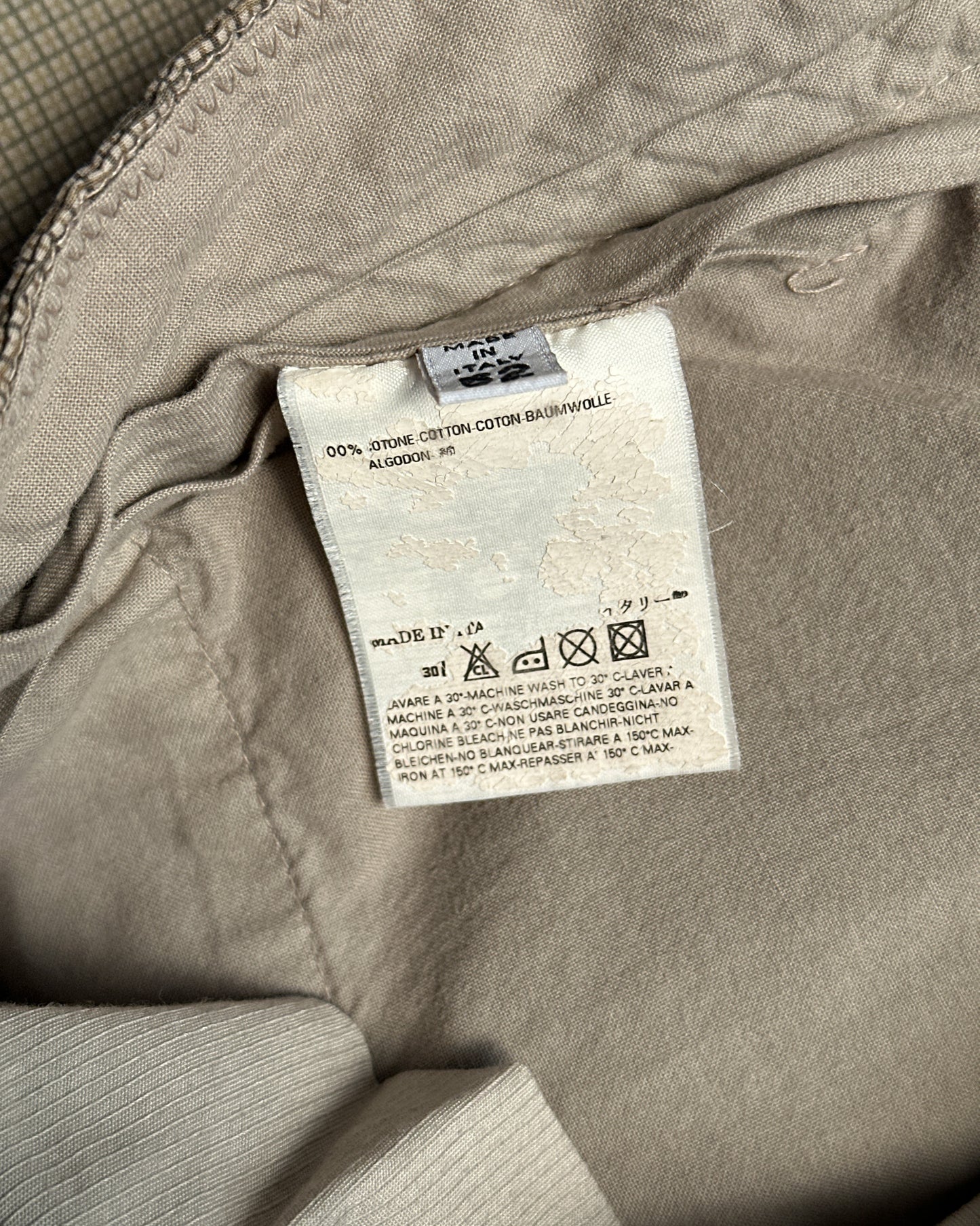 Maison Margiela Check Trousers