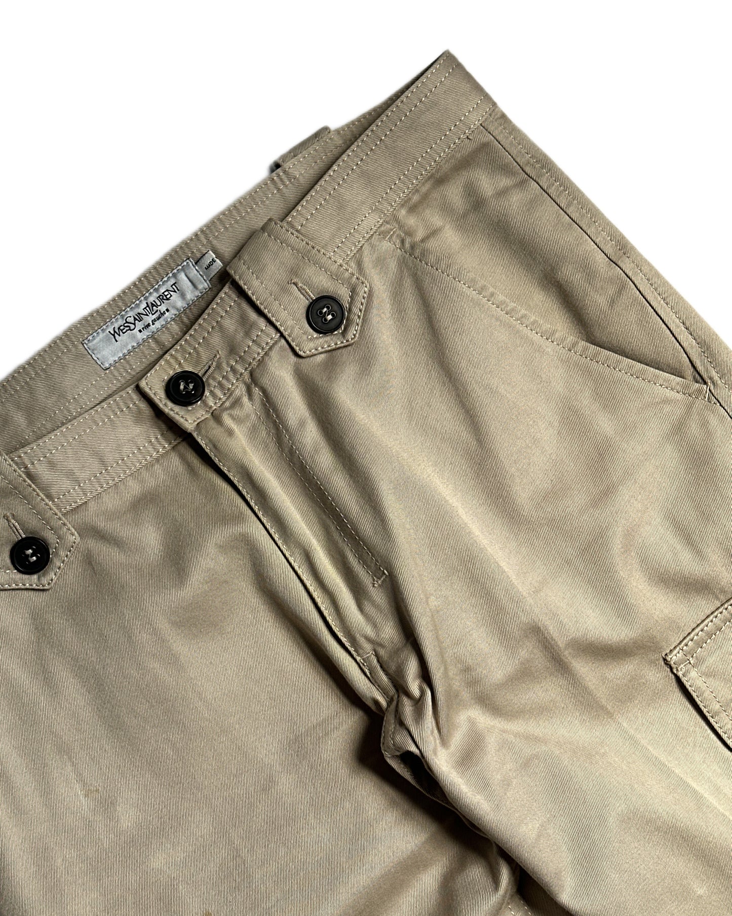 Yves Saint Laurent Rive Gauche by Tom Ford 2004 Cargo Pants