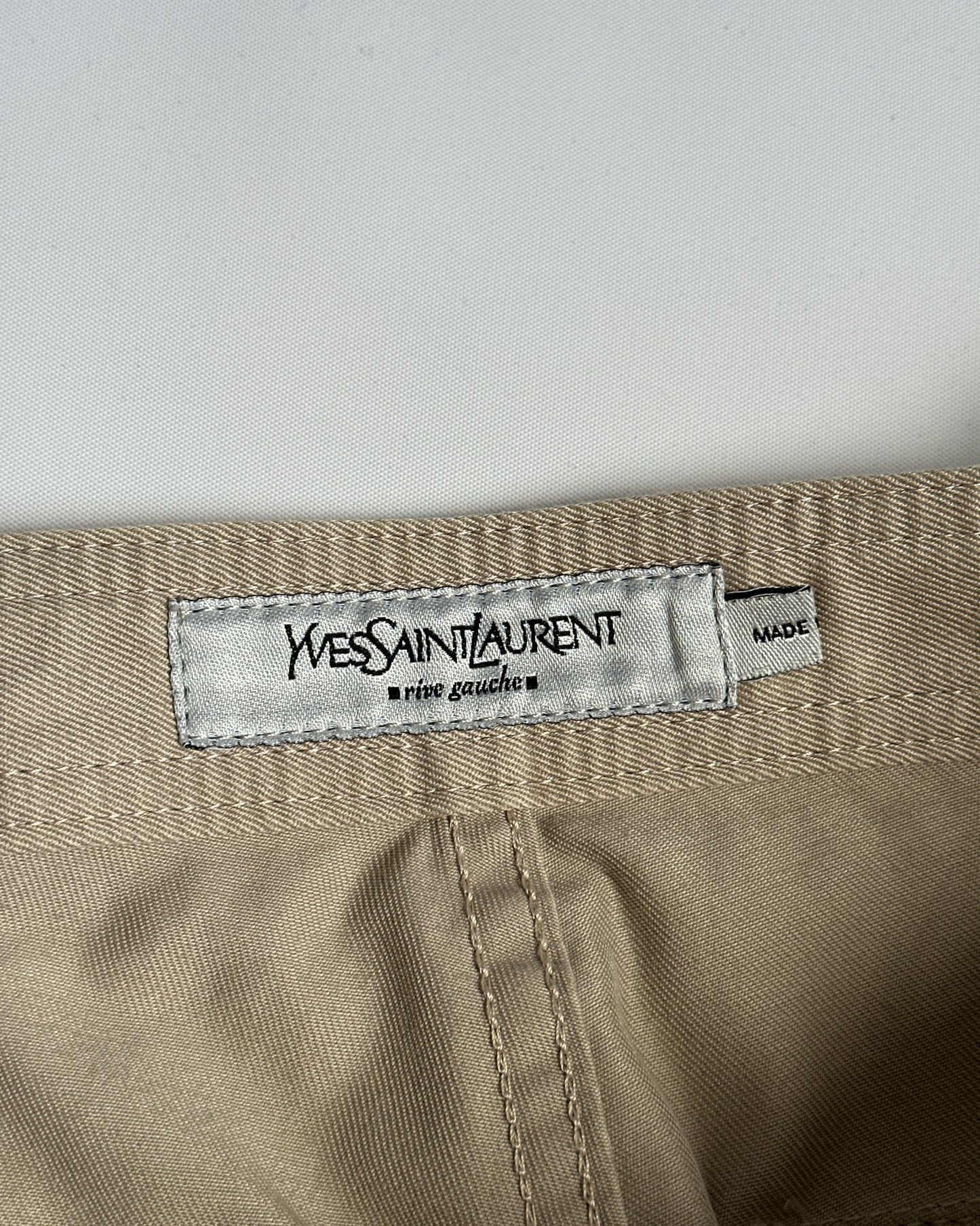 Yves Saint Laurent Rive Gauche by Tom Ford 2004 Cargo Pants