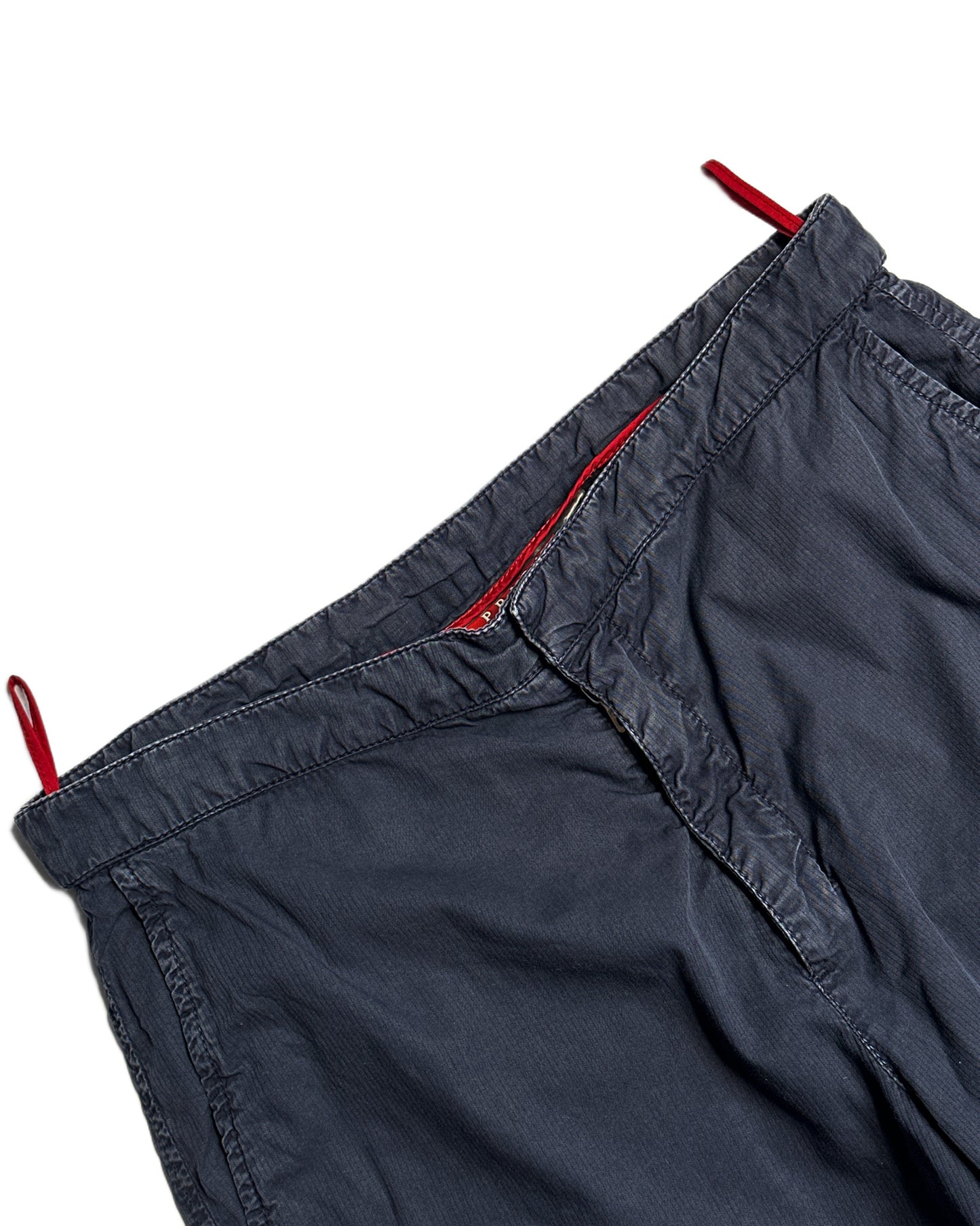 Prada Sport Red Tab Shorts