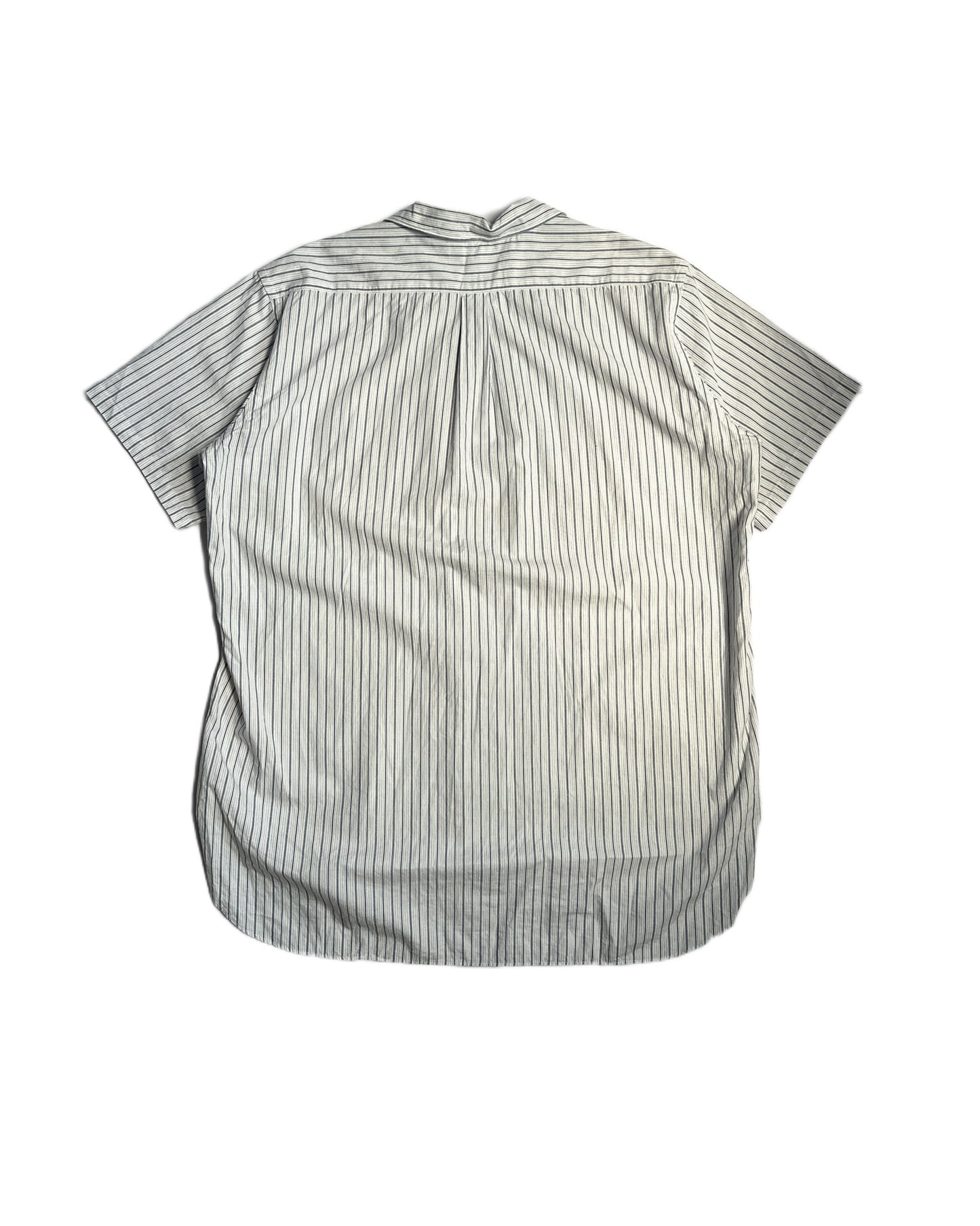 Yohji Yamamoto Striped Camp Collar Shirt
