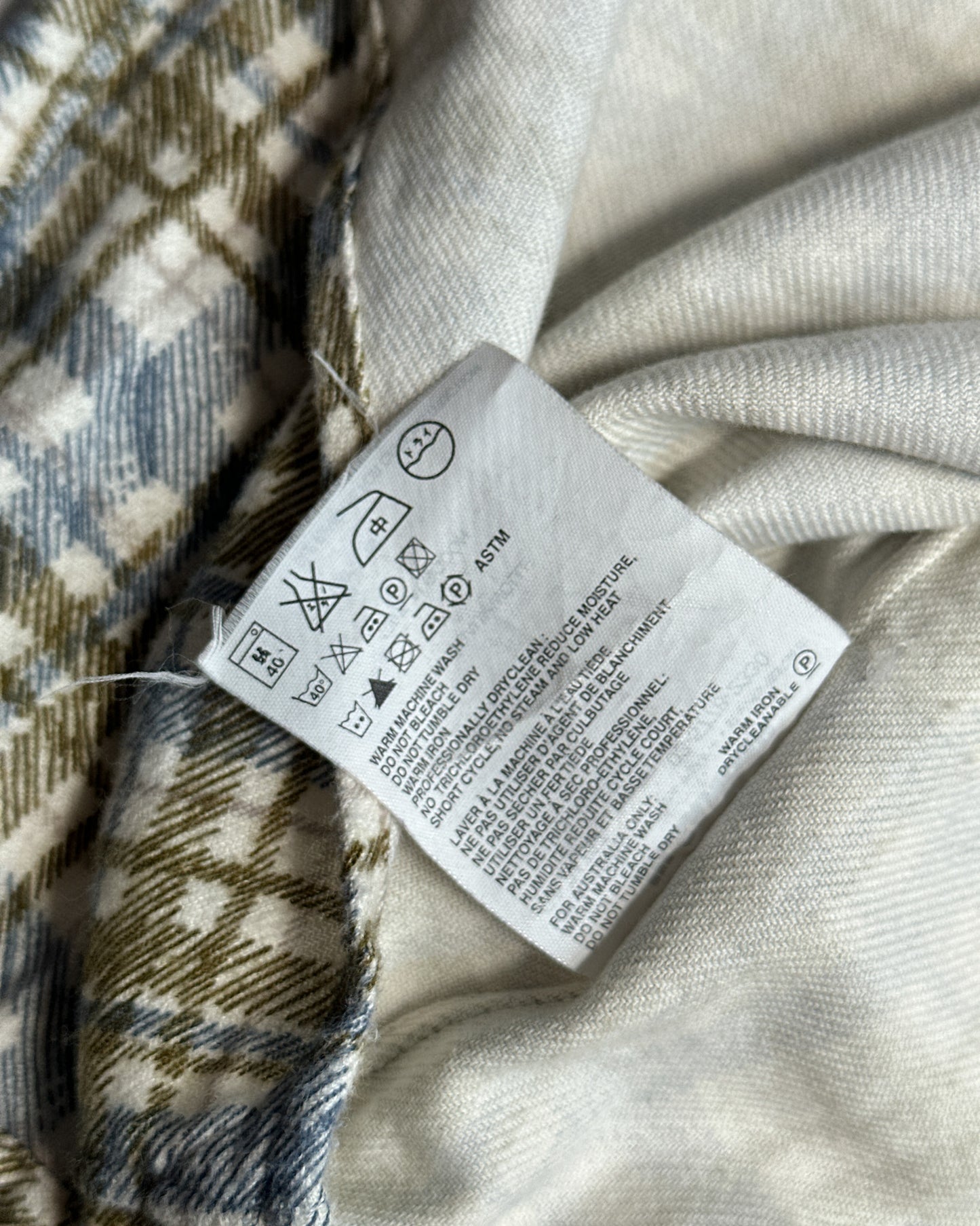 Jil Sander 2000s Check Flannel