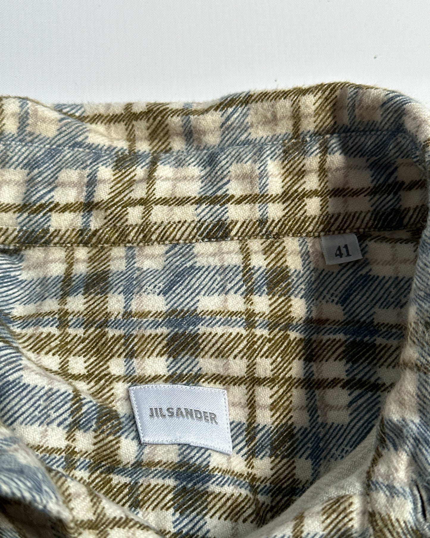 Jil Sander 2000s Check Flannel