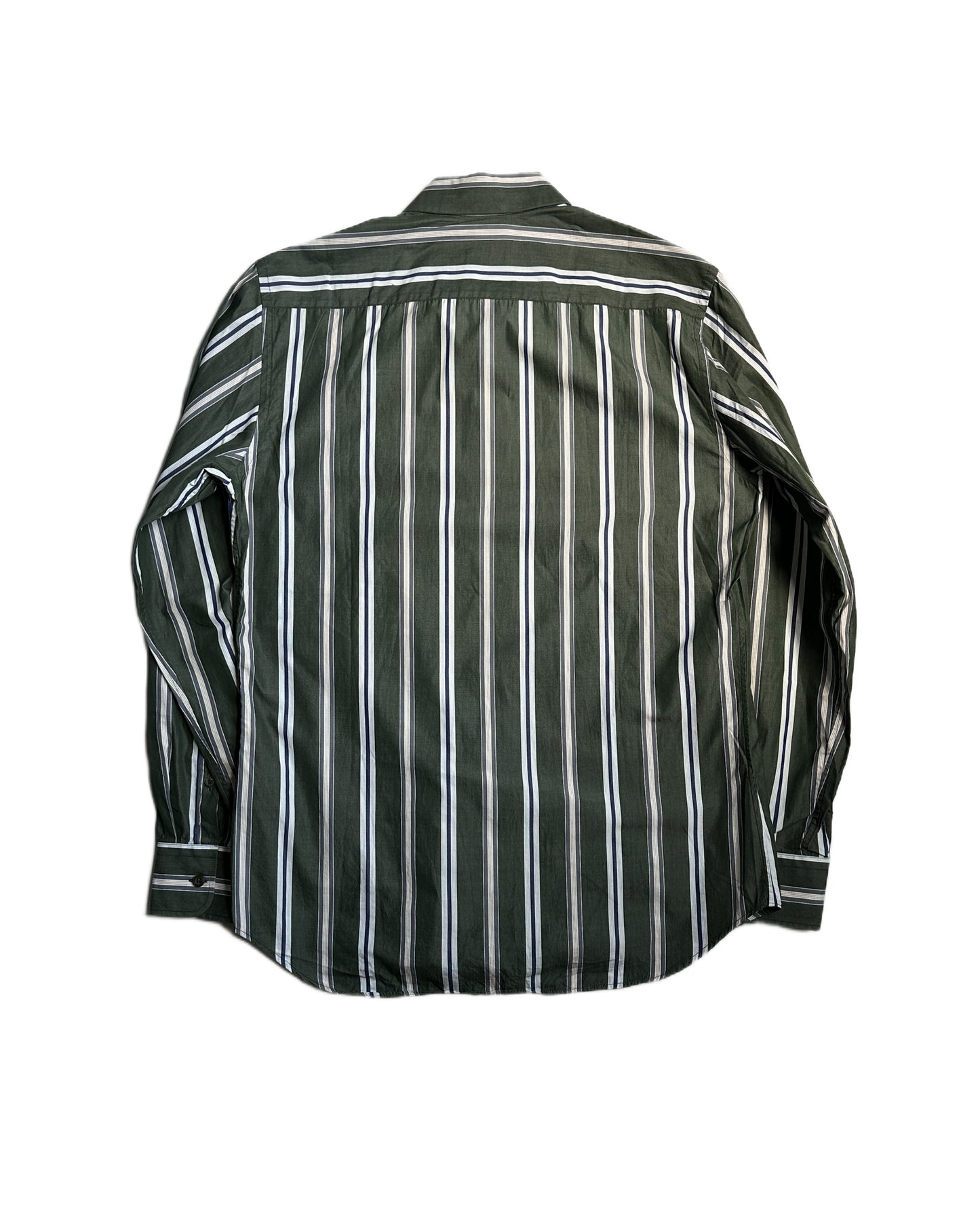 Prada Striped Button Up Shirt