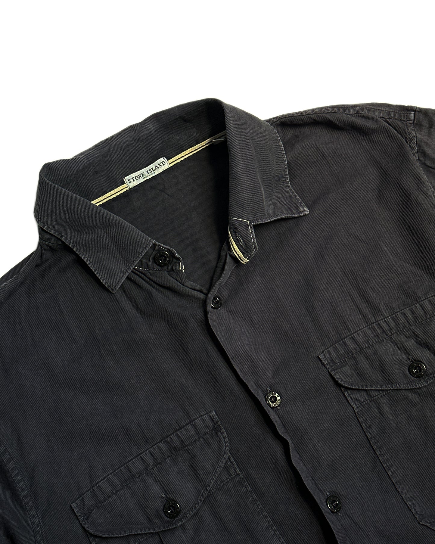 Vintage Stone Island Short Sleeve Button Up Shirt