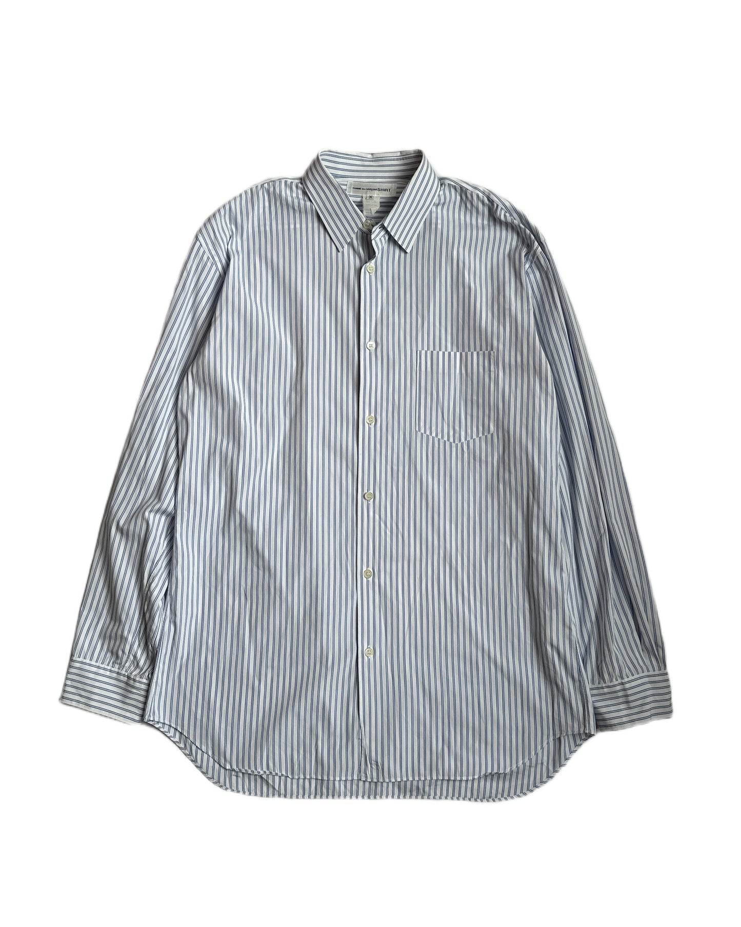 Comme des Garcons SHIRT Striped Button Up Shirt