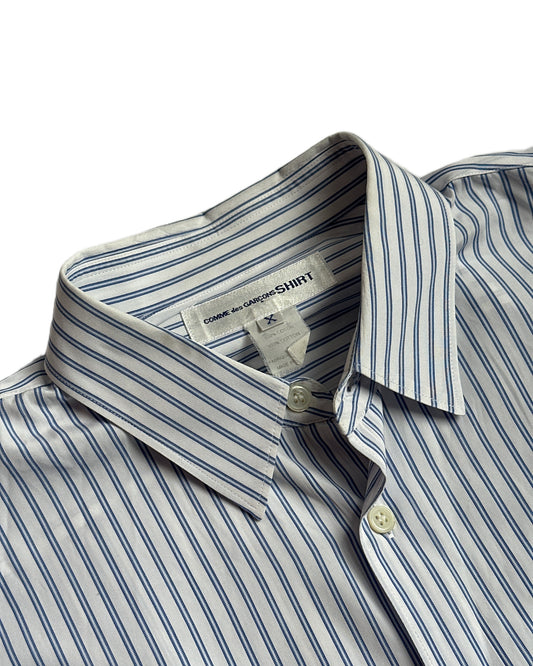 Comme des Garcons SHIRT Striped Button Up Shirt