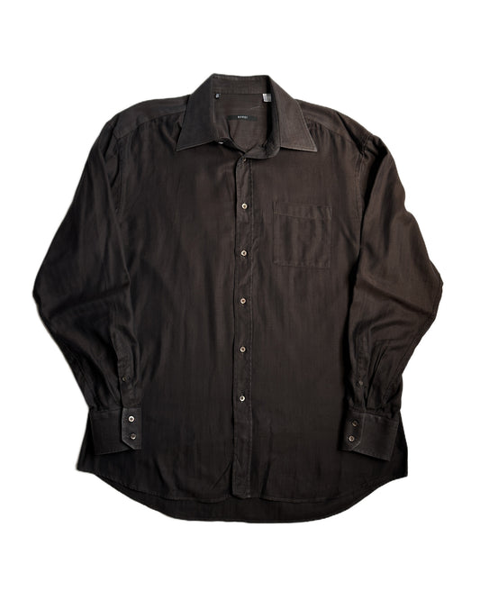 Gucci by Tom Ford Iridescent Button Up Shirt