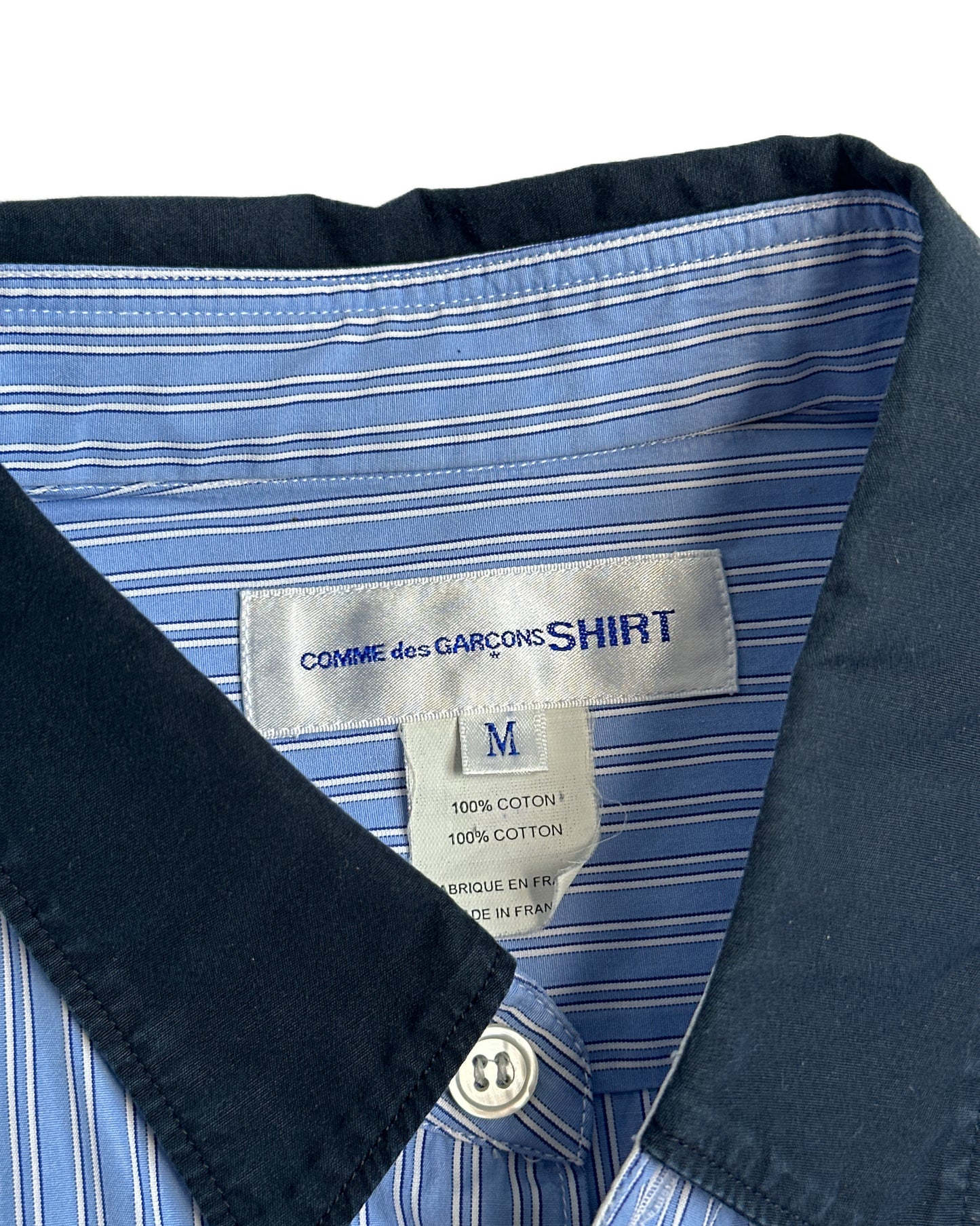 Comme des Garcons SHIRT Striped Button Up Shirt