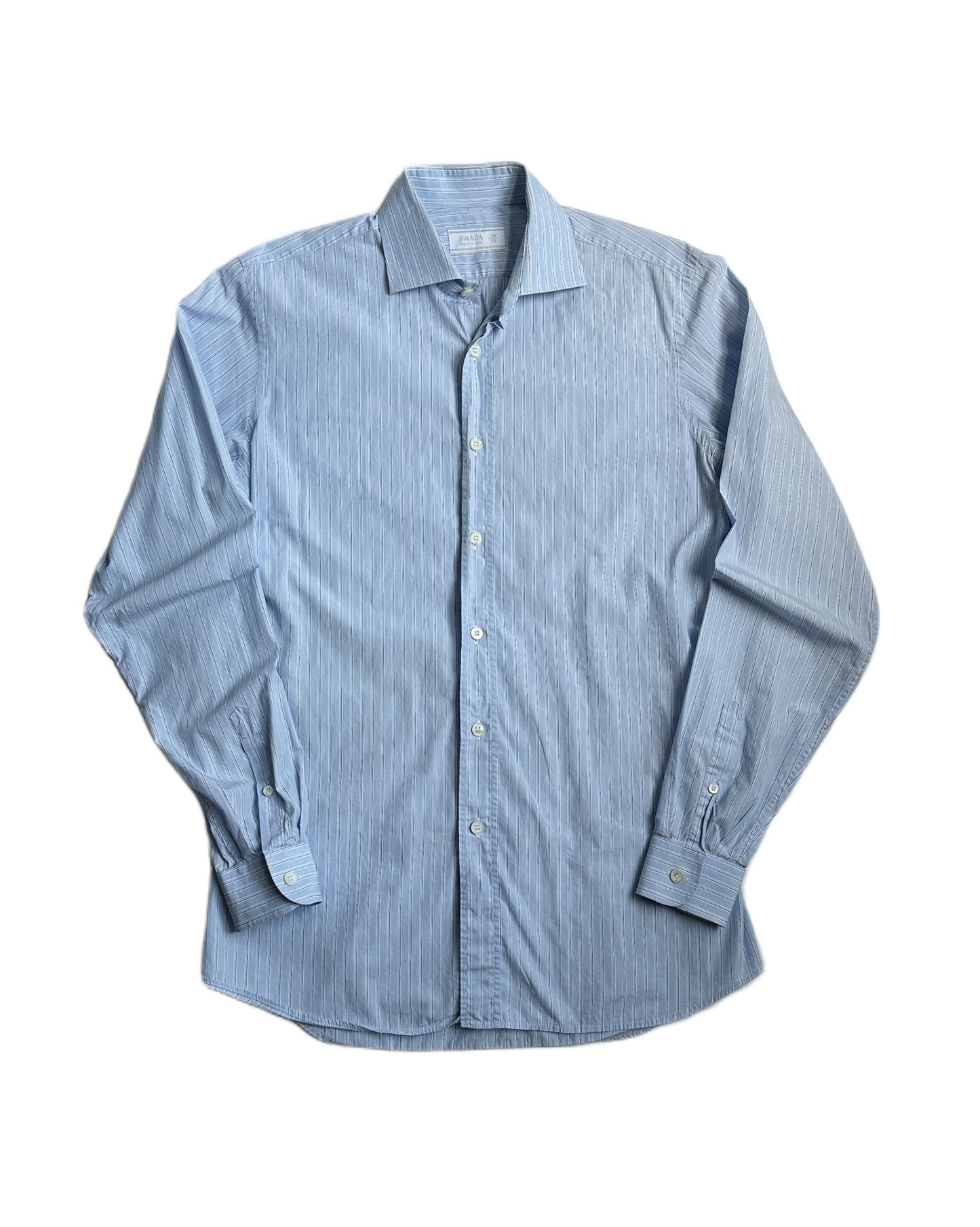 Prada Striped Button Up Shirt
