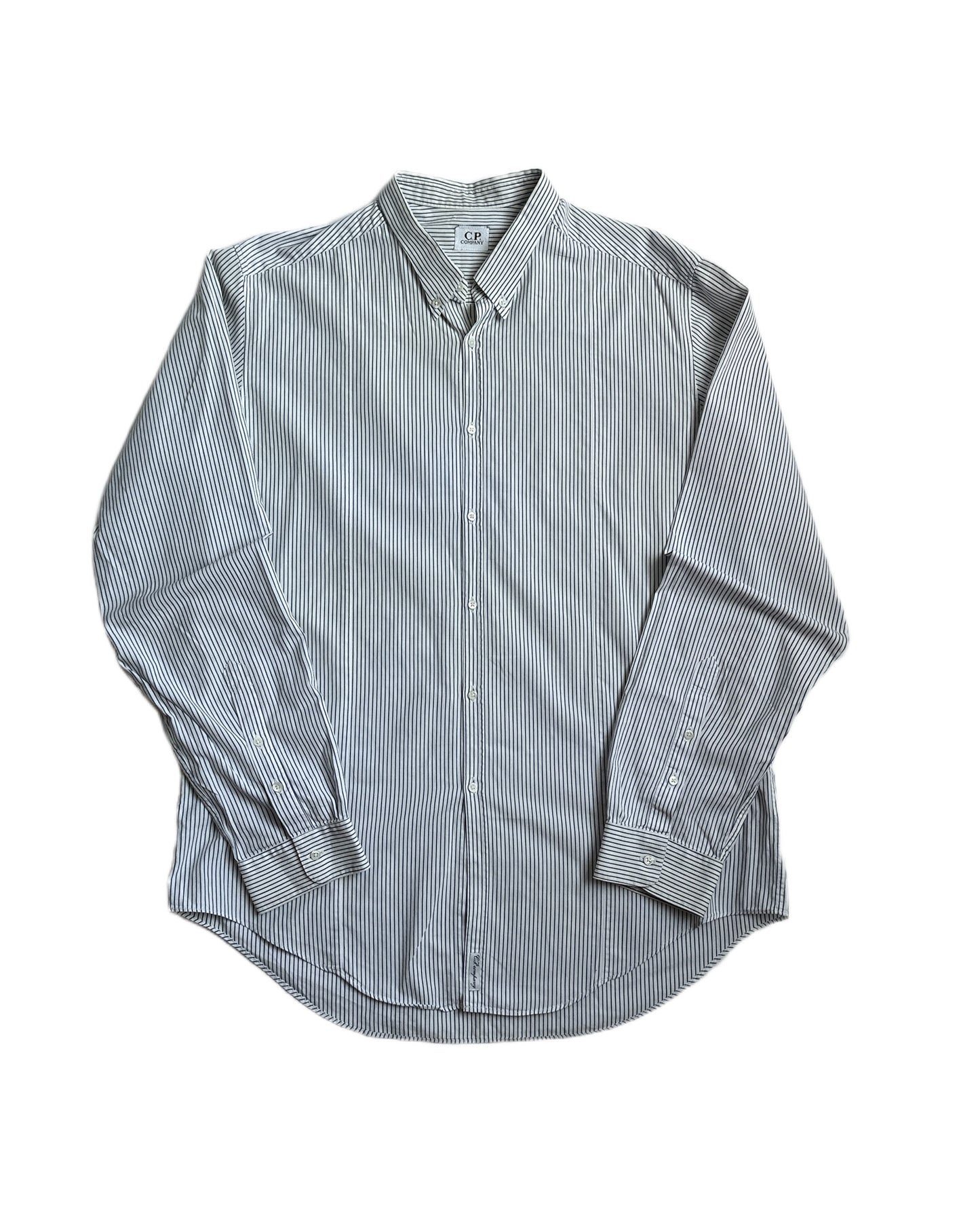C.P. Company Striped Button Up Shirt