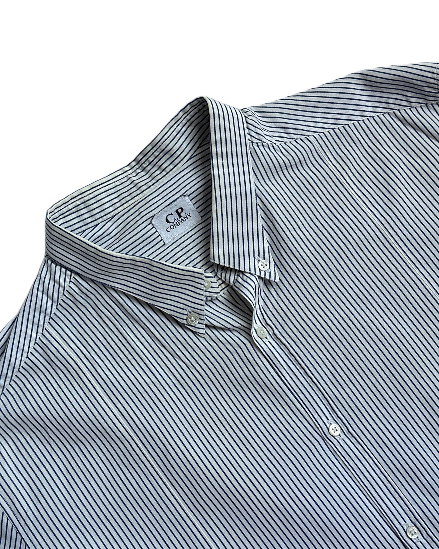 C.P. Company Striped Button Up Shirt