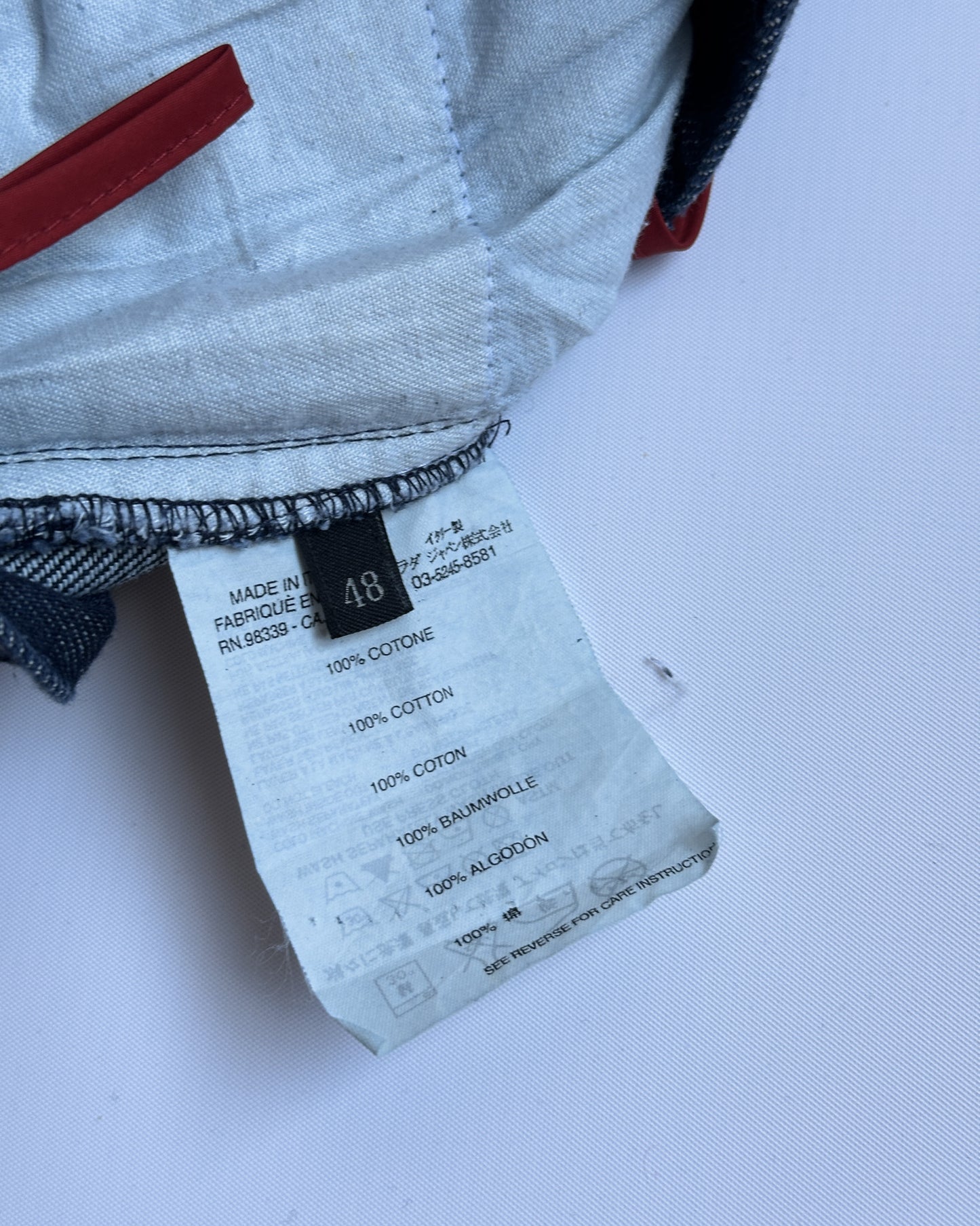 Prada Sport Denim Jeans