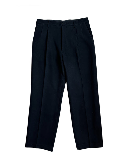 Yohji Yamamoto Pleated Wide Trousers