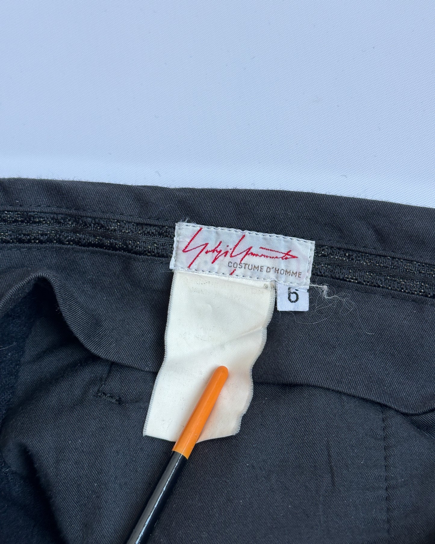 Yohji Yamamoto Pleated Wide Trousers