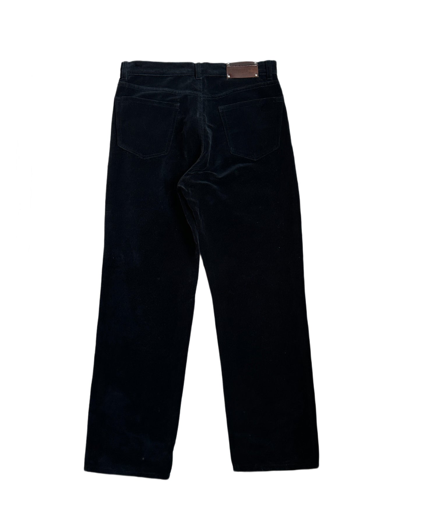 Dries Van Noten Velour Trousers